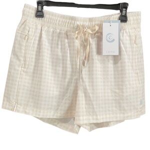 JOHNNY WAS CALME Gingham Elements Travel Shorts